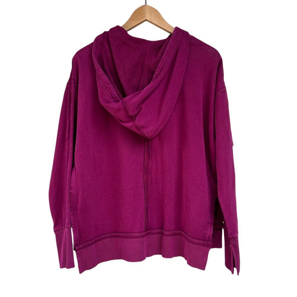 NWT Free People Movement Only One Zip Up Hoodie Size S Magenta Disco - Picture 3 of 14